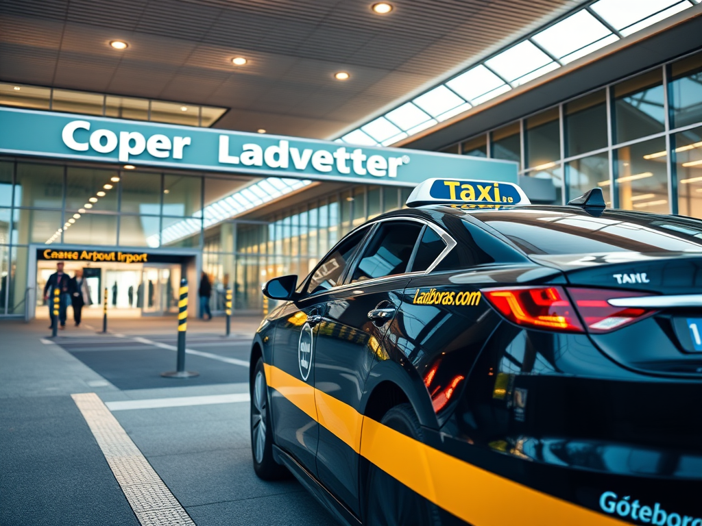 Taxi Aeropuerto Gotemburgo Landvetter a Borås – Transfer desde 80€